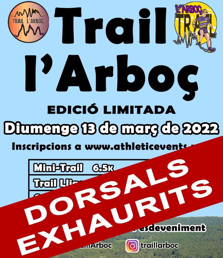 TRAIL L'ARBOÇ - 2022